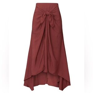 Vince Asymmetric Tie Front Skirt - Size 2
